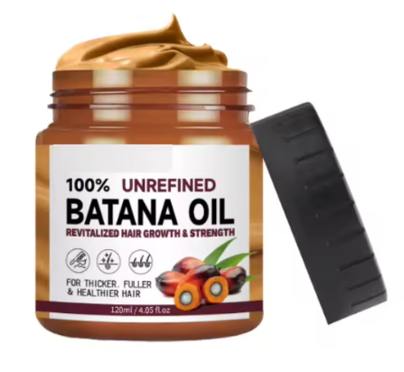 🌿 Huile de Batana 100% Naturelle – 🌸 Croissance & Force des Cheveux