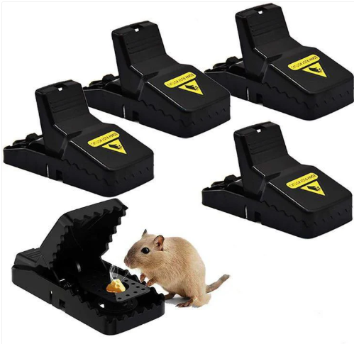 🐭 Piège à Souris Puissant (Pack de 3) – Éliminez les Rongeurs Définitivement !