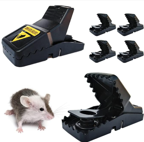 🐭 Piège à Souris Puissant (Pack de 3) – Éliminez les Rongeurs Définitivement !